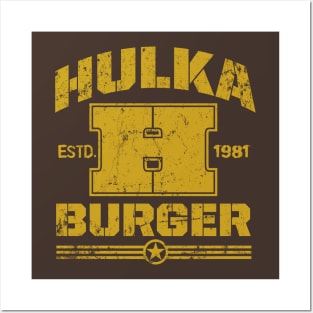 HulkaBurger Posters and Art